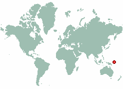 Wenua in world map